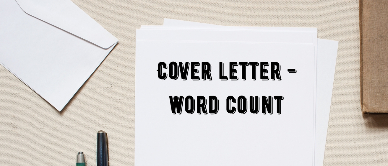 How many words should a cover letter be?
